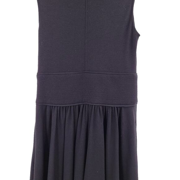 DVF Wool Jersey Knit Circle Skirt Dress with Pockets | 6 - Picture 4 of 7